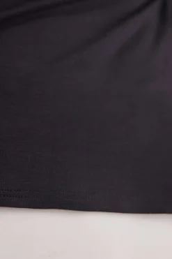 Boat-Neck Fresh Bamboo Top