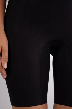 Light Shaping High-Waisted Cotton Shorts