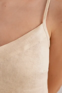 Linen Canvas Top