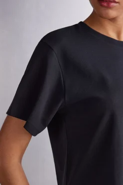 Short-Sleeved Cotton Top